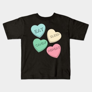 Candy Hearts Kids T-Shirt